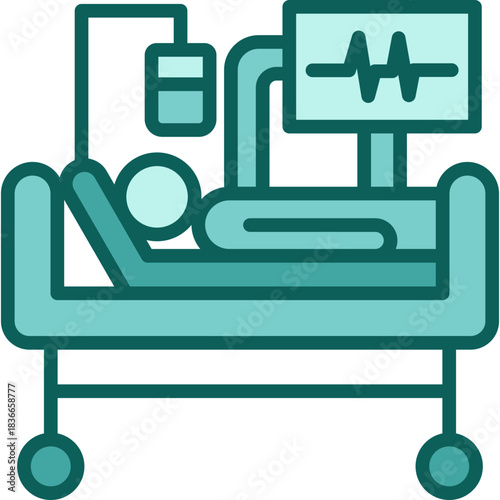 Intensive Care Unit solid icon