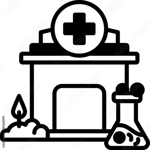 Medical Lab mixed icon