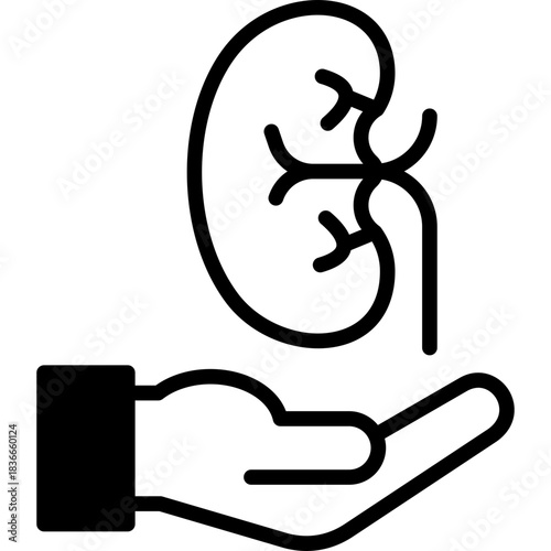 Organ Transplantation mixed icon