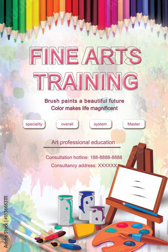 Elegant Fine Arts Training Course Ad