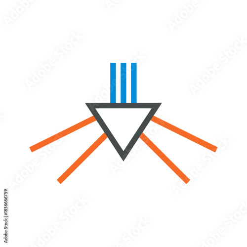 data transmission information streams converging at a central network hub showcasing seamless connectivity digital transformation and real-time data flow