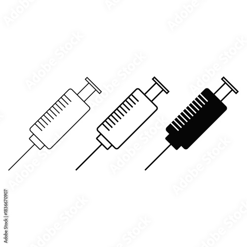 Medical syringes