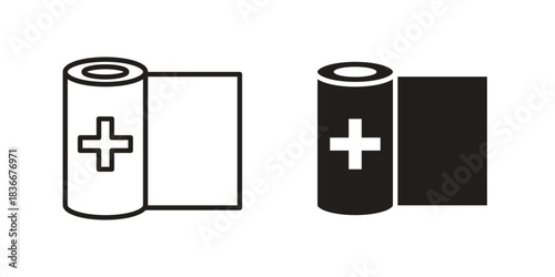 Bandage icons Symbol, logo illustration. icon concept for web design
