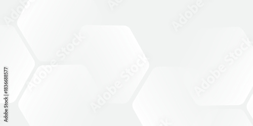 Abstract white Geometric banner design background.