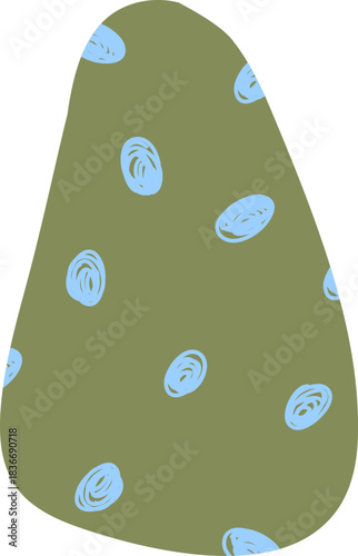 Organic Pebble Shape Pattern