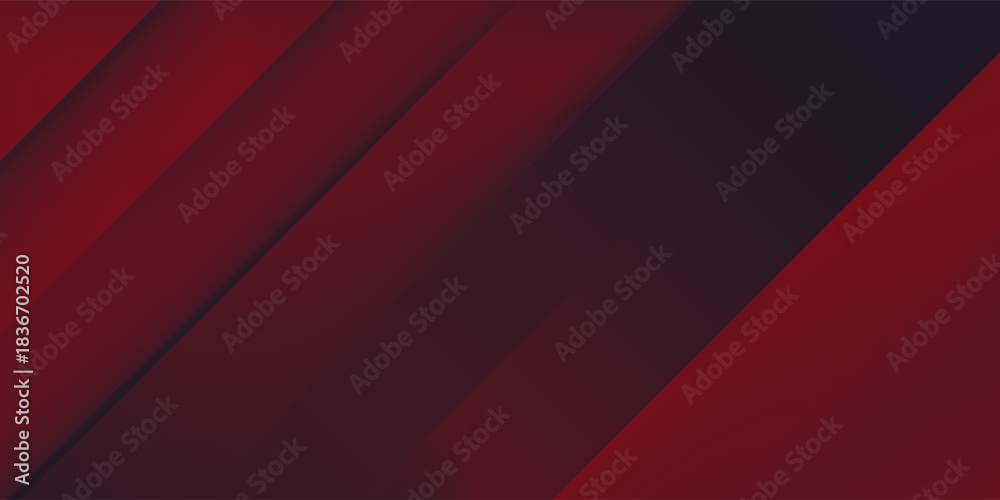 Fototapeta premium Abstract red background with light