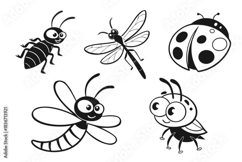 15---cute-insect-faces-6-icon---bee--ladybug--butt