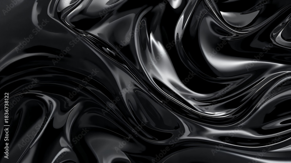 Fototapeta premium black silk background