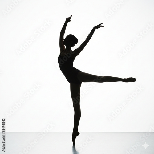 ballet dancer silhouette