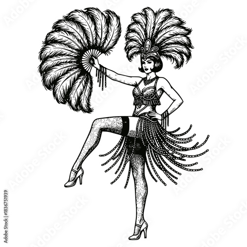 Mysterious, hooded cosmic sorcerer or monk in a robe adorned with stars and galaxies, holding an orb of light/sun. Detailed black and white ink fantasy illustration of a space or magic character.