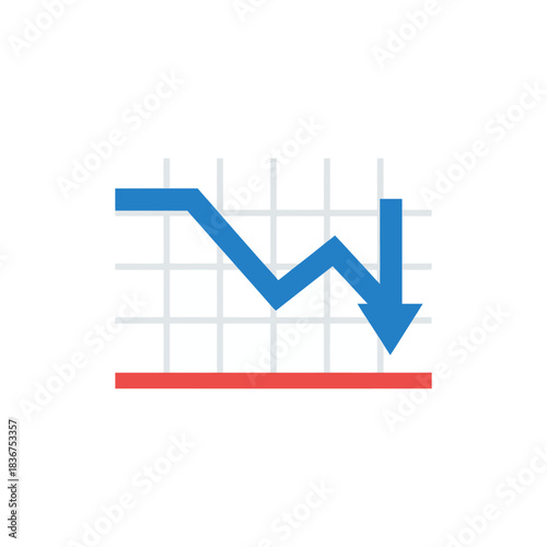 stock market crash chart showing sharp decline illustrating financial crisis and investment loss signaling economic downturn and recession risk.