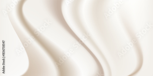 Silk background Design for product advertising for catalog.gold silk background.gold fabric background. smooth texture vector.