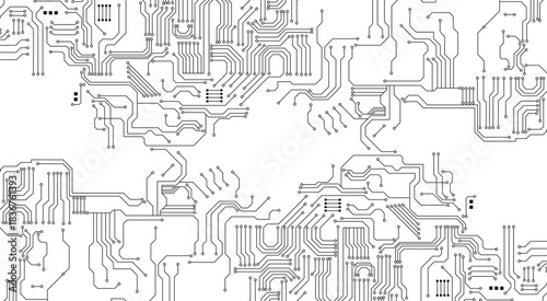 Circuit chip concept background