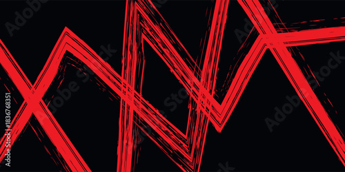 Car decal design vector. Graphic abstract stripe racing background kit designs for wrap vehicle, race car, rally, adventure and livery , modern.