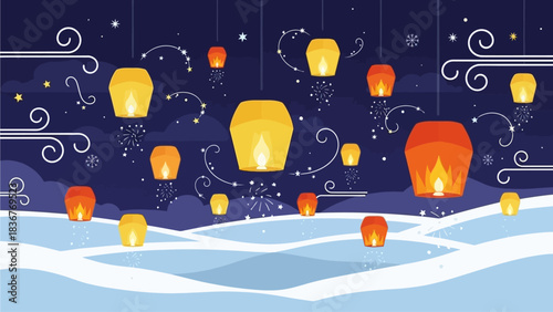 WINTER SOLSTICE TRADITIONAL LANTERN LIGHTING