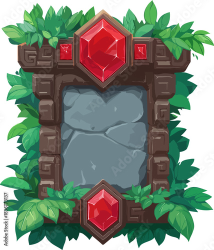 Asset for game element, slot game asset, casino game, video game, mobile game asset, Illustration vector