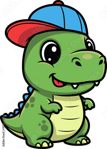 urban dino friend little reptile embraces street style and joy