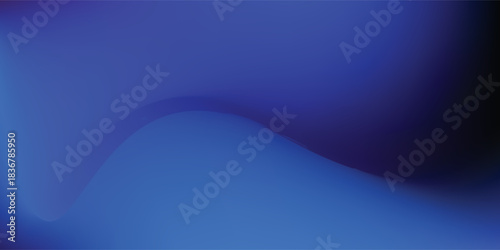 Landing Page Template. Abstract liquid gradient Background. Blue and Black Fluid Color Gradient. Design Template For ads, Banner, Poster, Cover, Web, Brochure, Wallpaper, and flyer. Vector.