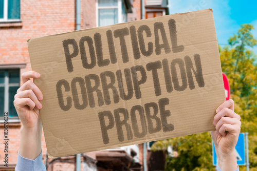 Photos "Political Corruption Probe" Investigators examine governmental fraud