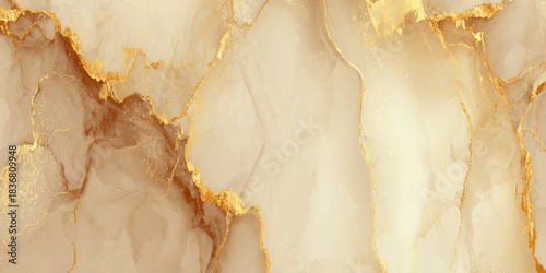 Creamy beige and gold onyx marble texture: abstract fluid flow stone surface with pale ivory onyx marble texture.