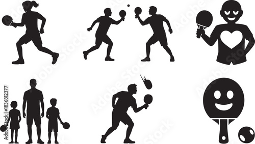 Table tennis sport game ping pong activity tournament competition player racket