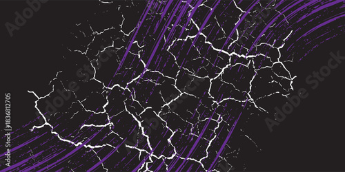 Black sports background design with abstract template. Sports players in various activities. Football, basketball, baseball, tennis, rugby, cycling, purple art.