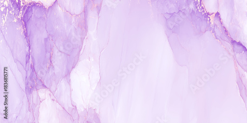 Abstract purple alcohol ink marble texture with gold veins Perfect for luxury branding, wedding invitations, cosmetic packaging, wallpaper.