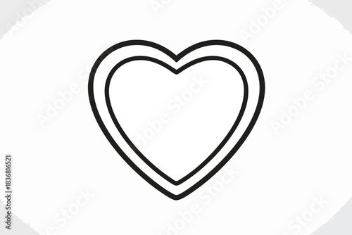 Simple Heart Icon Design