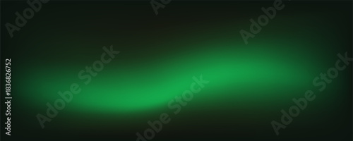 Green abstract background. dark gradient design. dark green color gradient wallpaper. wide banner size. green gradient background with smooth style