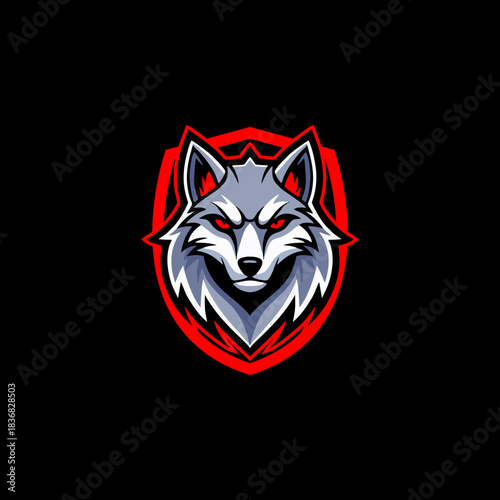 animal mascot  vector design for e sport