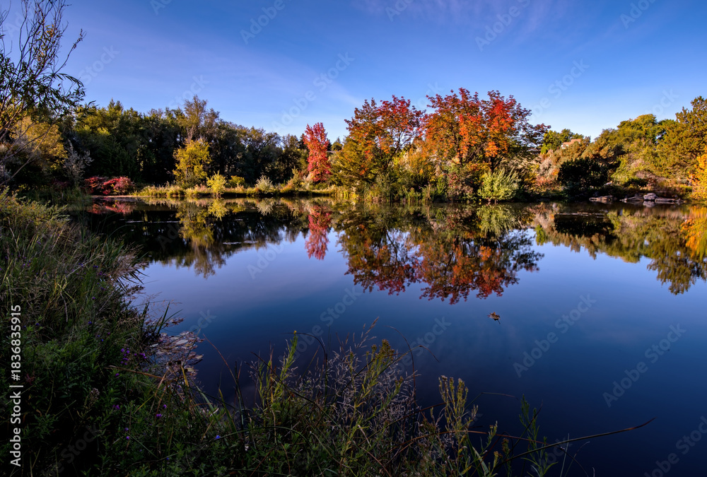 Obraz premium fall colors in Boise