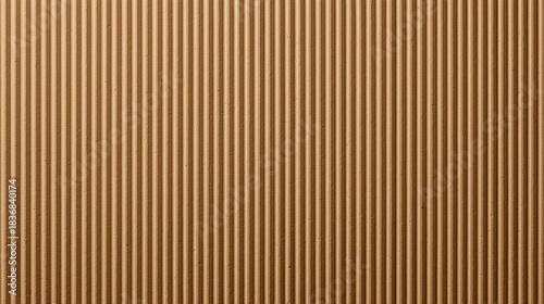 Corrugated Cardboard Texture – Natural Brown Packaging Surface