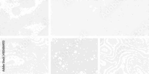 Subtle white grunge texture background with distressed effects and square panels