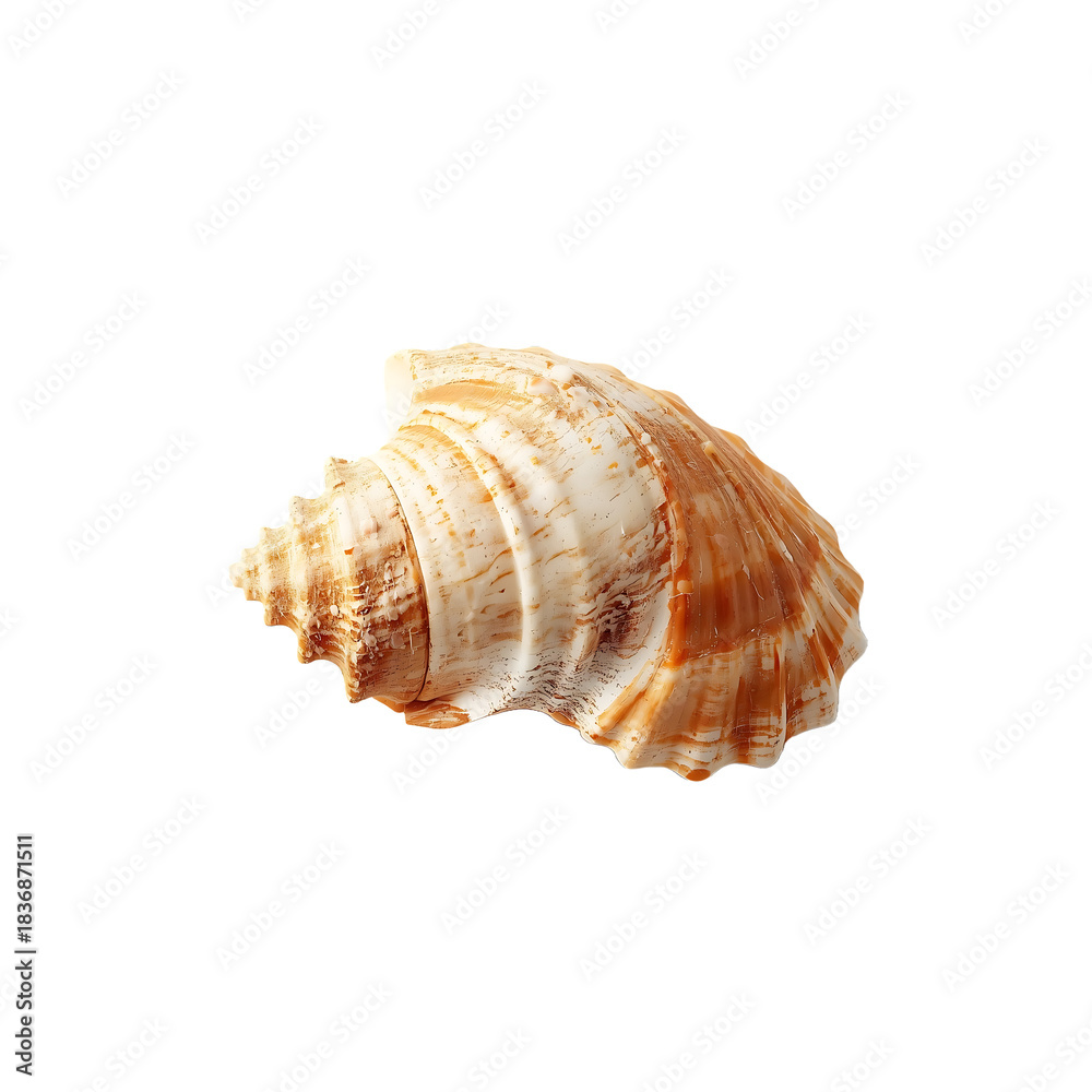 Fototapeta premium A beautifully baked golden croissant with flaky layers and a soft buttery texture, captured against a clean background to highlight its warm color, crisp surface, and delicious artisanal quality