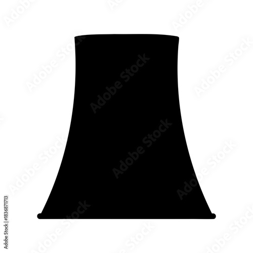 black and white lamp