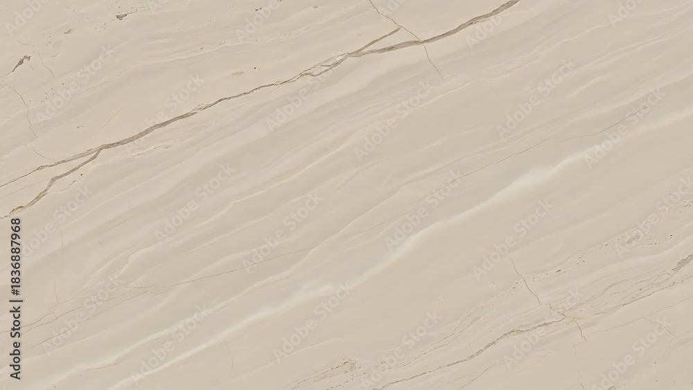 Obraz premium Subtle beige marble texture with delicate pink veining