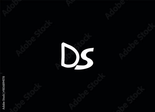 DS initial logo design and creative logo