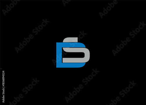 DS initial logo design and creative logo
