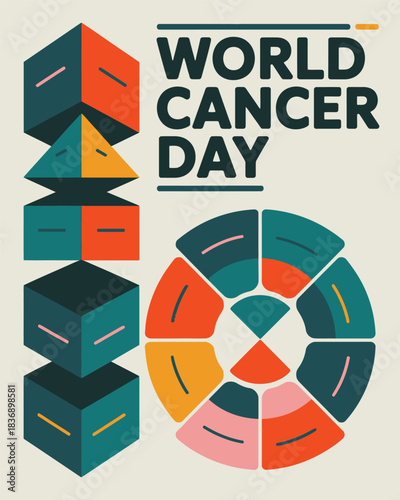 World Cancer Day Awareness Graphic for Prevention and Early Detection