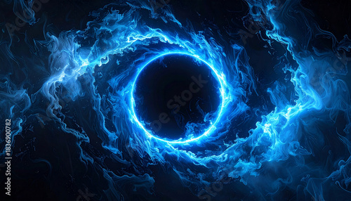 Abstract Blue Energy Portal