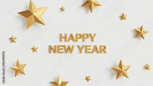 Luxury Gold New Year 2026