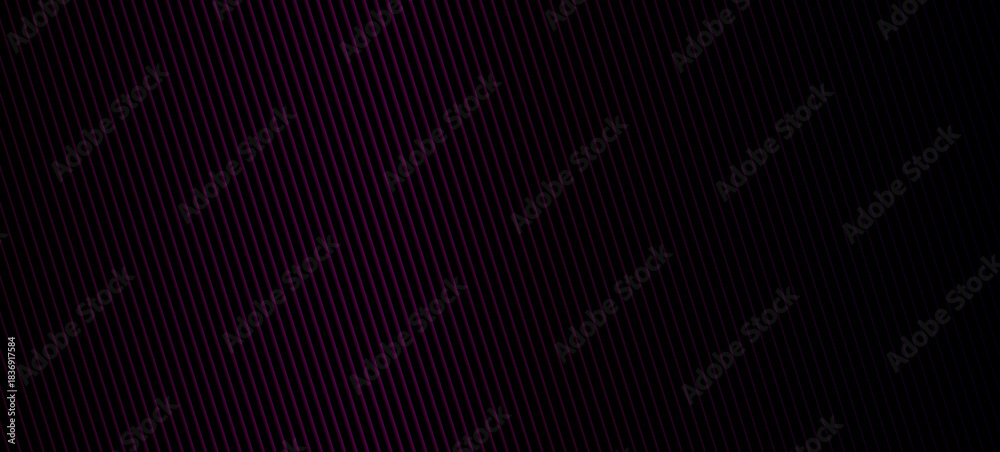 Obraz premium Dark Purple Diagonal Gradient Background with Soft Abstract Lines