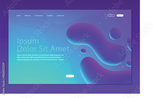 Abstract Liquid Shape UI/UX Background.
Fluid Abstract Landing Page Template.
Modern Liquid Design Background for Web.
Vibrant Gradient Blob Web Banner.