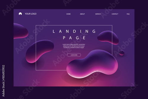 Abstract Liquid Shape UI/UX Background.
Fluid Abstract Landing Page Template.
Modern Liquid Design Background for Web.
Vibrant Gradient Blob Web Banner.