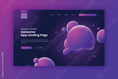 Abstract Liquid Shape UI/UX Background.
Fluid Abstract Landing Page Template.
Modern Liquid Design Background for Web.
Vibrant Gradient Blob Web Banner.