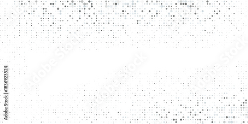 Dot abstract silver foil background with metal mirror texture. Chrome gradient surface design