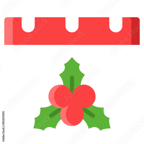 calendar icon illustration design with flat