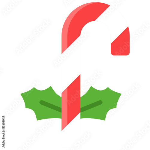 candy can icon illustration design with flat