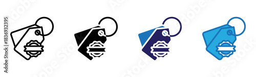 Brand Icon Multi Style Vector Illustration