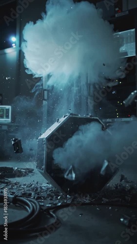 Computer installation for AI control exploding